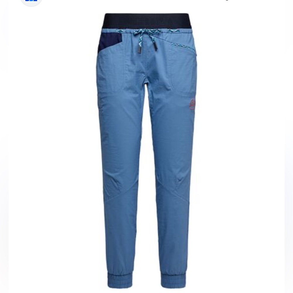 La Sportiva Mantra Pant W – Women’s L (IT 46) – Blue Climbing Joggers